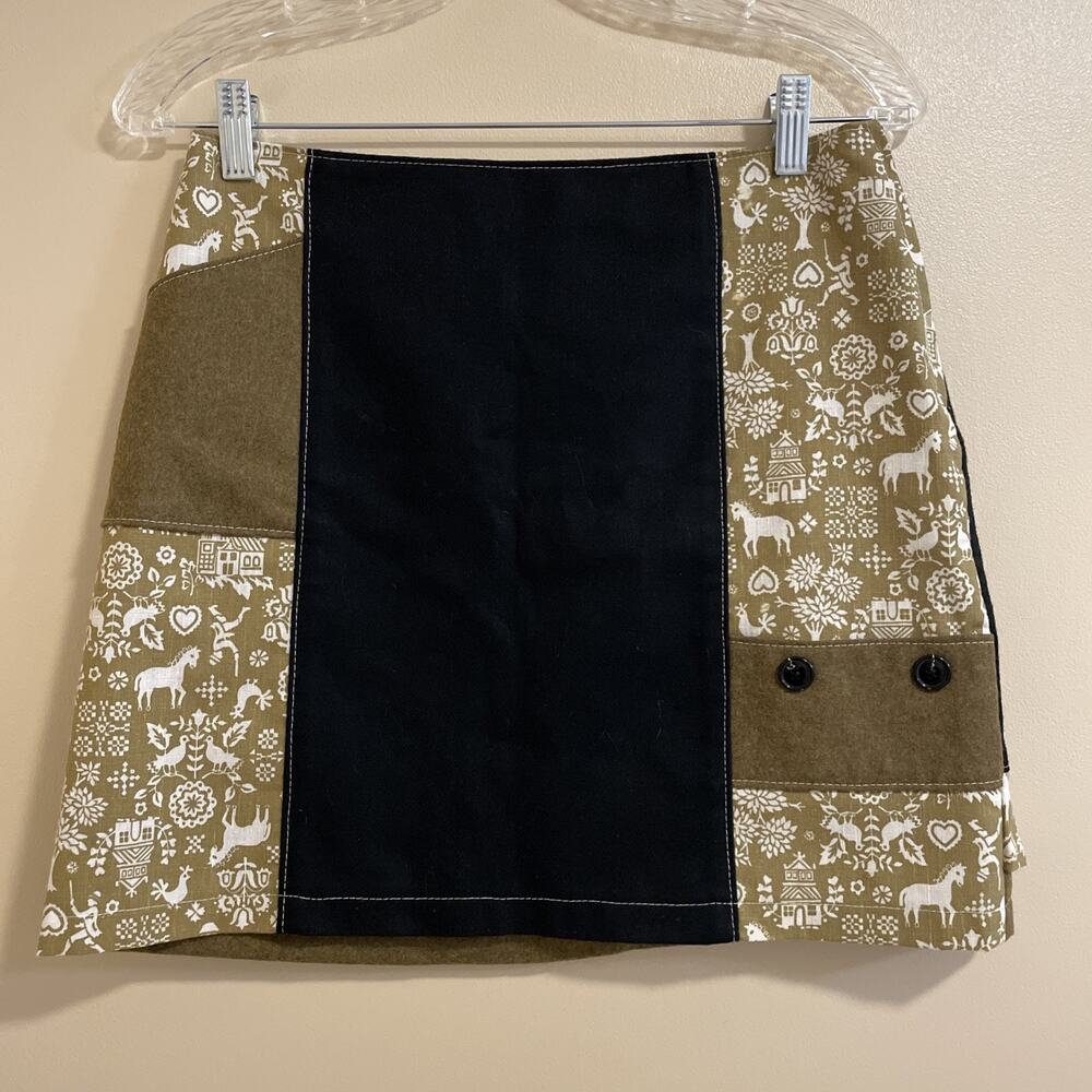 Handmade Skirt - Whimsical/Boho Lined, Has Pockets - Small - Beautiful Details